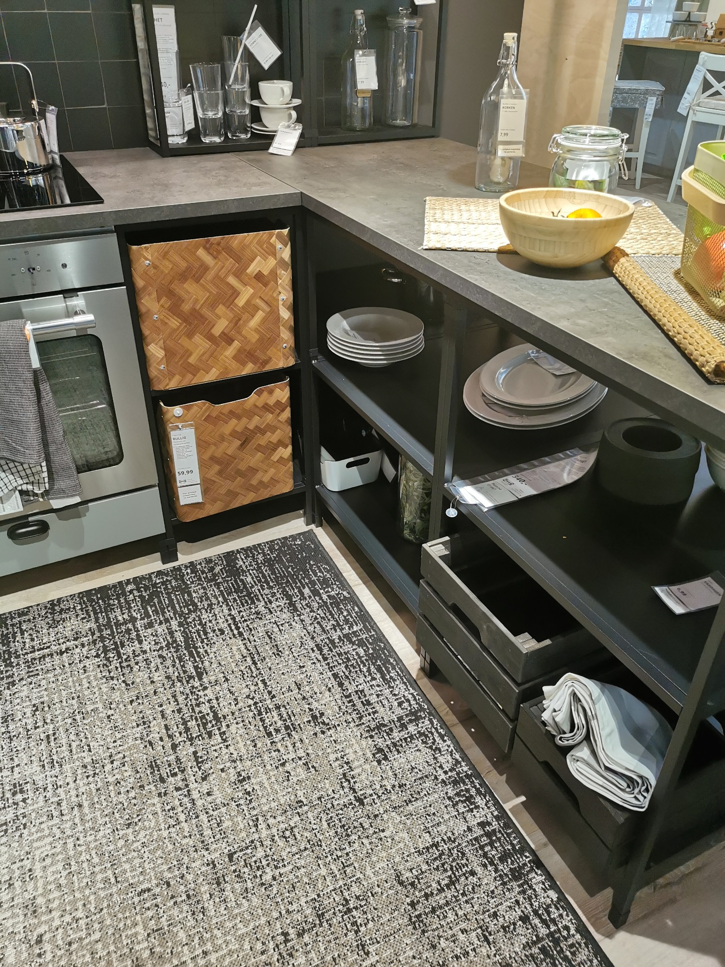 The Enhet Gray Kitchen A Perfect Combination of Style and